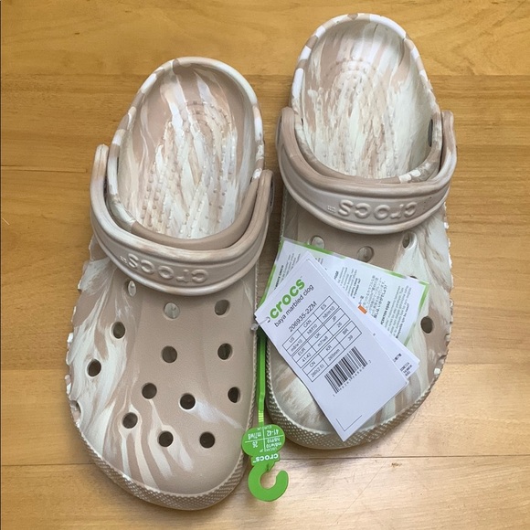 CROCS Shoes - Crocs Baya Marbled clog chai/multi unisex women’s size 10 men’s size 8 NWT